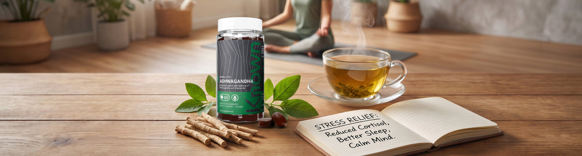 Ashwagandha Benefits for Stress: How KSM-66® Lowers Cortisol and Restores Balance - endnutrition.com
