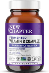 New Chapter Fermented Vitamin B Complex – 60 Tablets