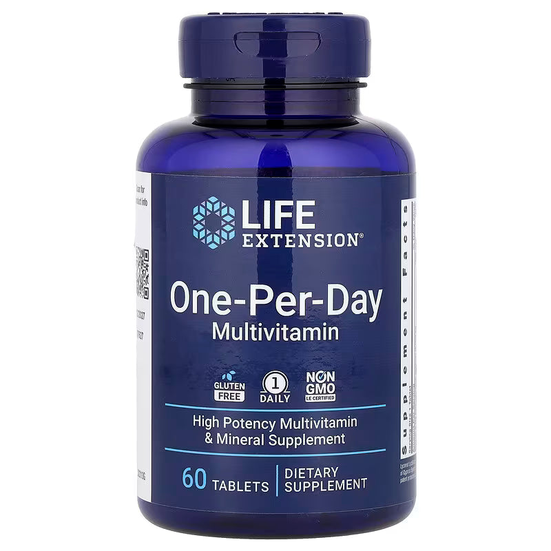 Life Extension One‑Per‑Day Multivitamin – 60 Tablets | Daily Nutritional Support