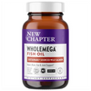 New Chapter Wholemega Fish Oil Omega-3 from Wild Alaskan Salmon – 60 Softgels