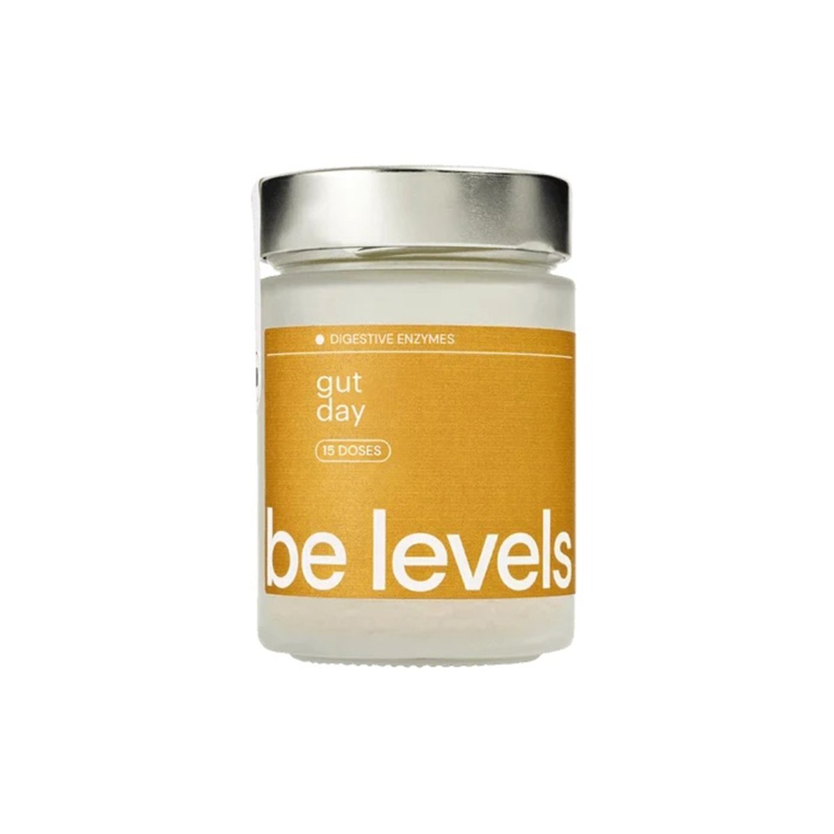Be Levels Gut Day – Digestive Rescue & Comfort – 3000 mg L‑Glutamine, 600 mg NAC, DigeZyme Enzyme Complex, Ginger, Bromelain- 150 g Powder - endnutrition.com