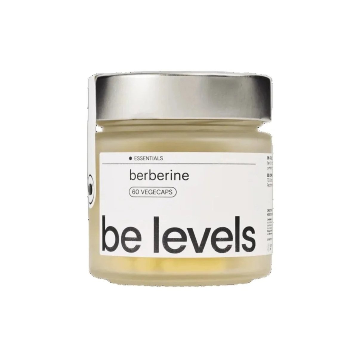 Be Levels Berberine – Berberis aristata Extract, 97% Berberine HCl | Vegan | 60 Capsules - endnutrition.com