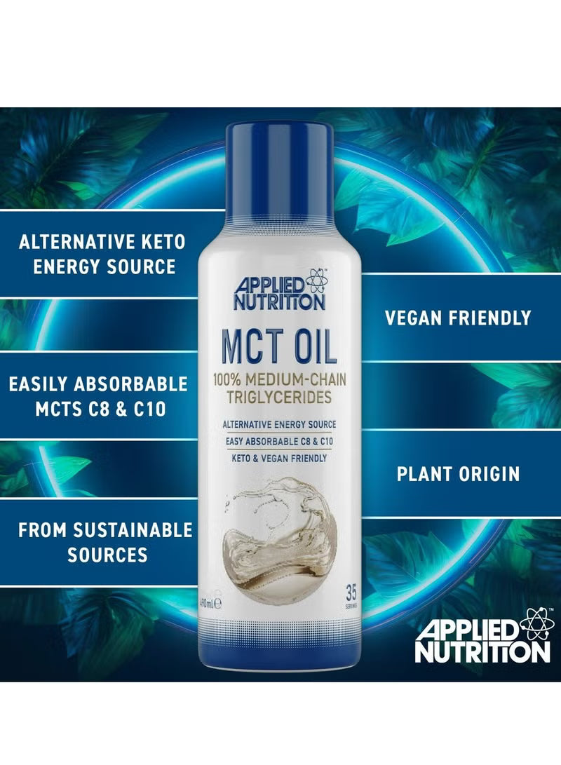 Applied Nutrition MCT Oil – 490 ml – Keto, Paleo & Low‑Carb Energy Source