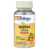 Solaray Biotin 1000 mcg Lozenges – Hair, Skin, Nails & Energy Support – With Vitamin A – Natural Orange Flavor – 100 Count