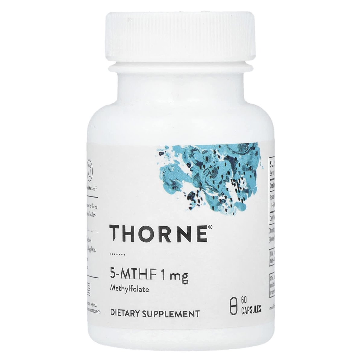 Thorne 5-MTHF 1 mg – 60 Capsules | Active Folate & Methylation Support - endnutrition.com