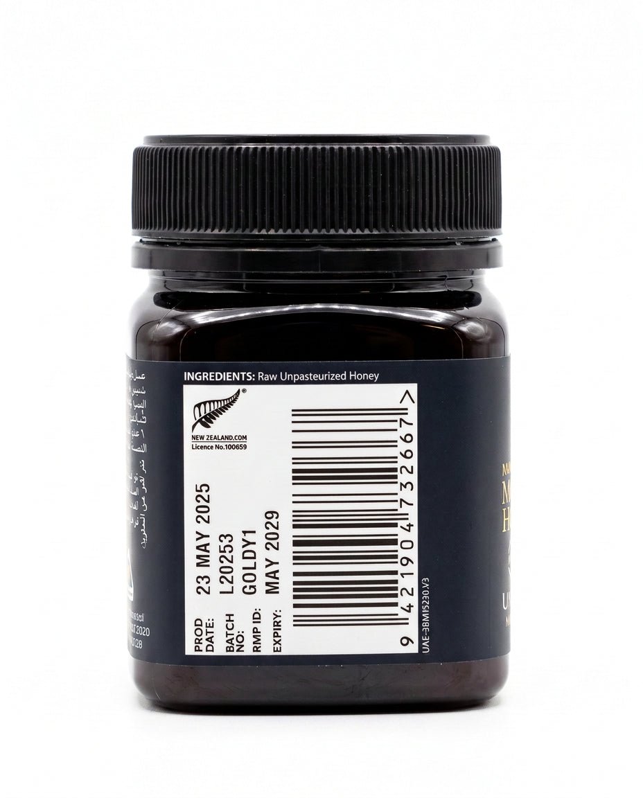3Bee Monofloral Manuka Honey UMF 15+ | 250 g – Premium Immune & Digestive Support - endnutrition.com