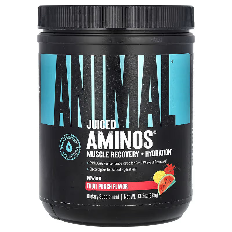 Universal Nutrition Animal Juiced Aminos – Fruit Punch Powder – 375 g