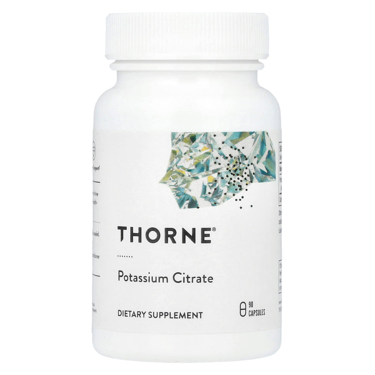 Thorne Potassium Citrate – 90 Capsules | Electrolyte & Muscle Support - endnutrition.com