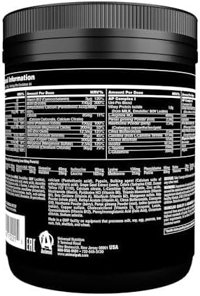 Animal Pak Powder Orange – Multivitamin for Sports & Fitness – With Vitamin B Complex, Zinc, Minerals & Amino Acids – Energy, Immune Support & Muscle Building – 342 g