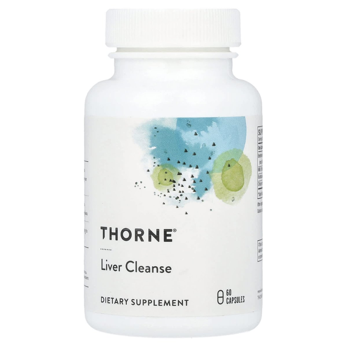 Thorne Liver Cleanse – 60 Capsules | Liver Detox & Bile Flow Support - endnutrition.com