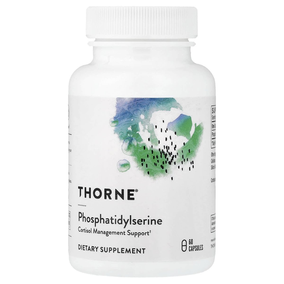 Thorne Phosphatidylserine Cortisol Support – 60 Capsules | Memory, Focus & Stress Balance - endnutrition.com