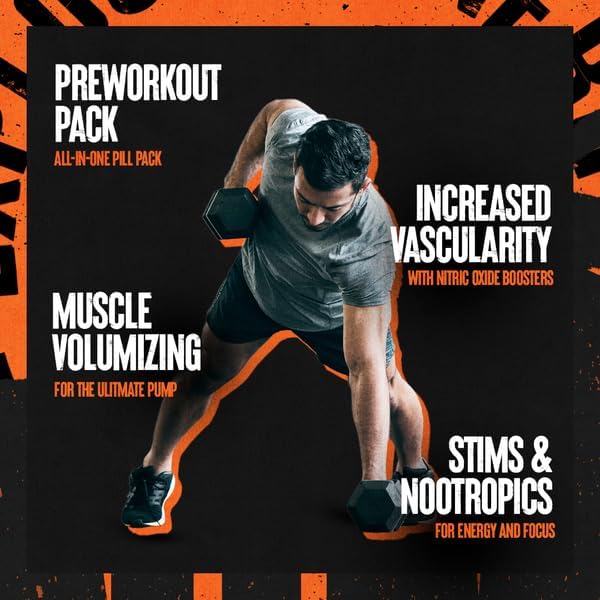 Universal Animal Pump – 30 Packs – Pre‑Workout Nitric Oxide & Muscle Pump Formula - END Nutrition