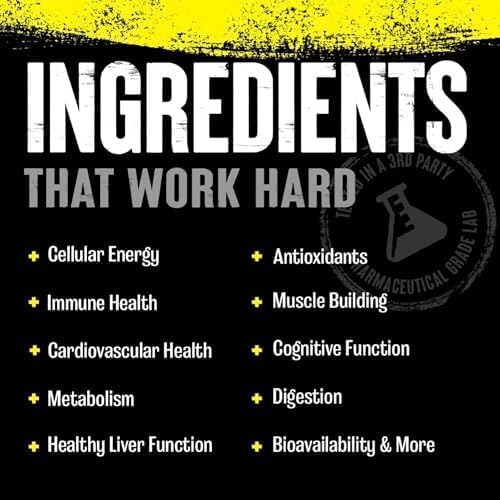 Animal Pak Powder Orange – Multivitamin for Sports & Fitness – With Vitamin B Complex, Zinc, Minerals & Amino Acids – Energy, Immune Support & Muscle Building – 342 g