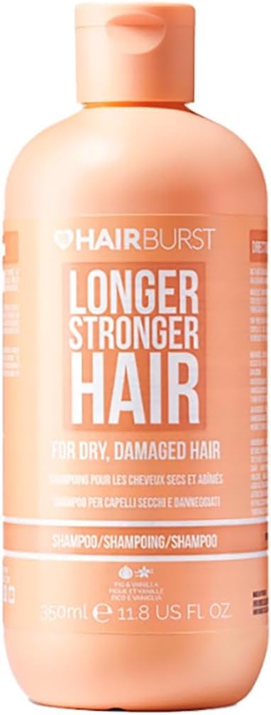 Hairburst Shampoo for Dry & Damaged Hair | Moisture Locking, Colour Protecting, Vitamin B5 & Almond Oil