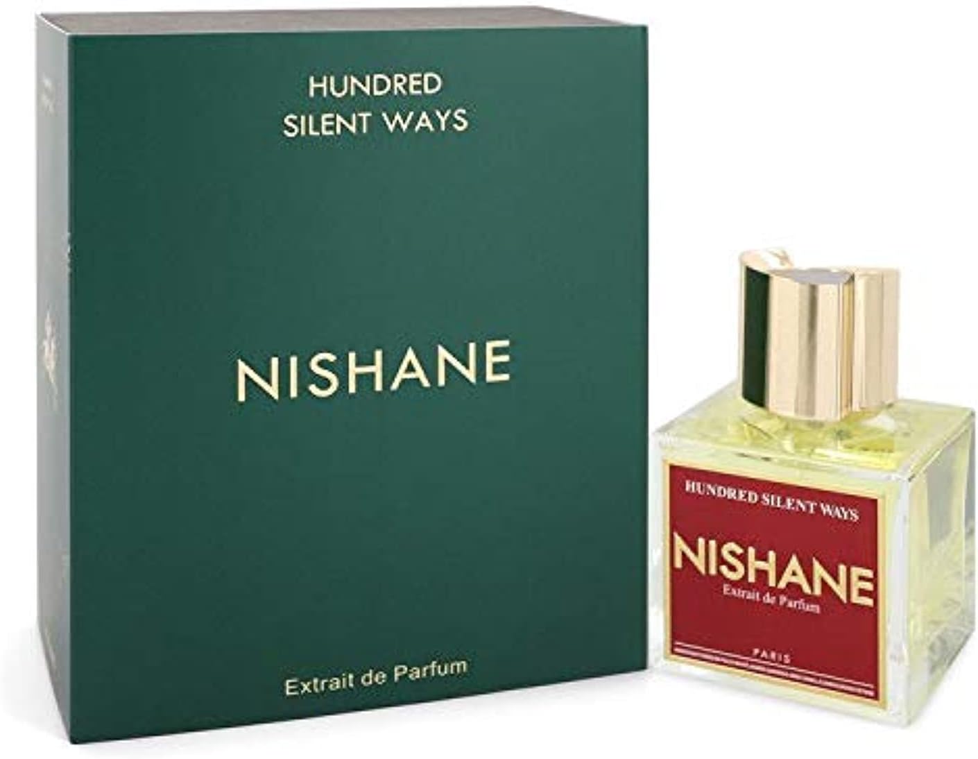 Nishane Hundred Silent Ways Eau de Parfum – Luxury Floral Gourmand Scent – 100ml