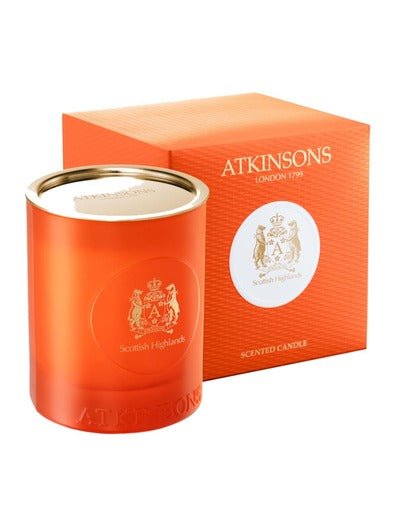 Atkinsons Scottish Highlands Scented Candle - END Nutrition