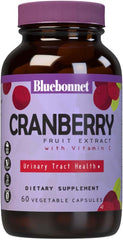 Bluebonnet Cranberry Fruit Extract – 60 Vegetable Capsules – Urinary Tract & Antioxidant Support