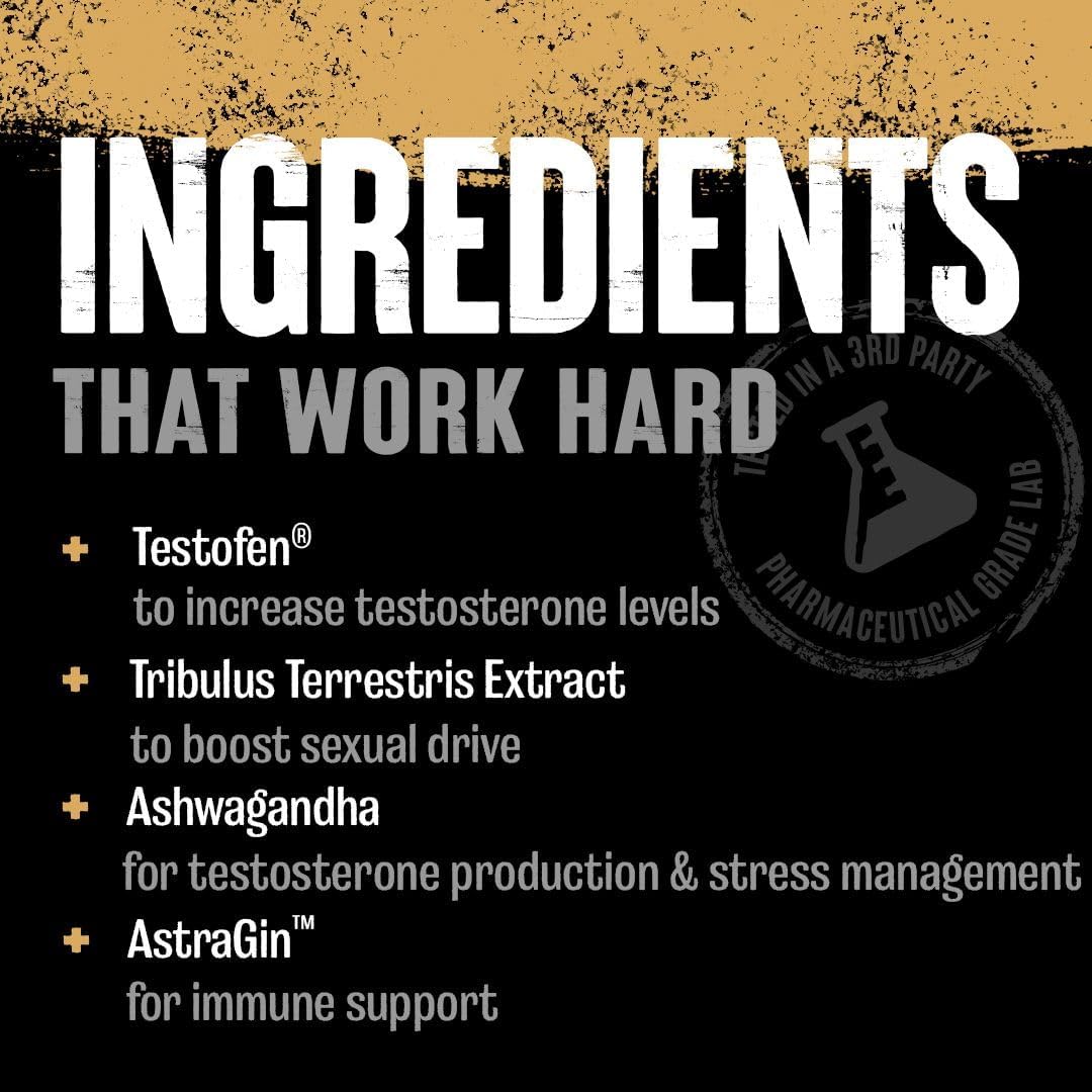 Animal TNT+ Men’s Performance Boost – Testosterone, Vitality & Recovery Support – With Zinc, Magnesium, Tribulus & Herbal Extracts – Strength, Energy & Hormone Balance – 30 Packs