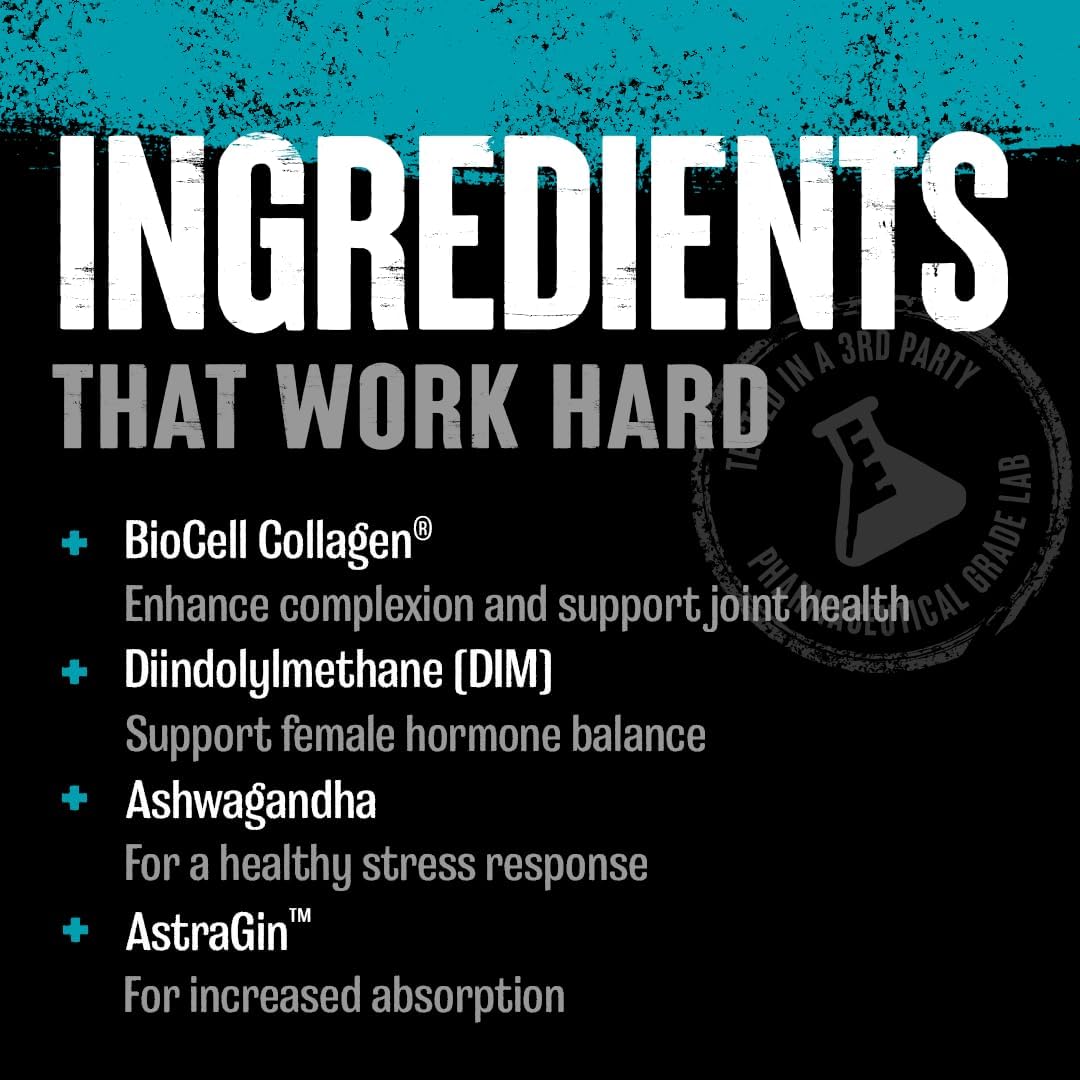 Animal Power Balance Women’s Wellness – Multivitamin & Hormonal Support – With Magnesium, Zinc, Herbal Extracts & Amino Acids – Energy, Mood Balance & Recovery – 30 Packs