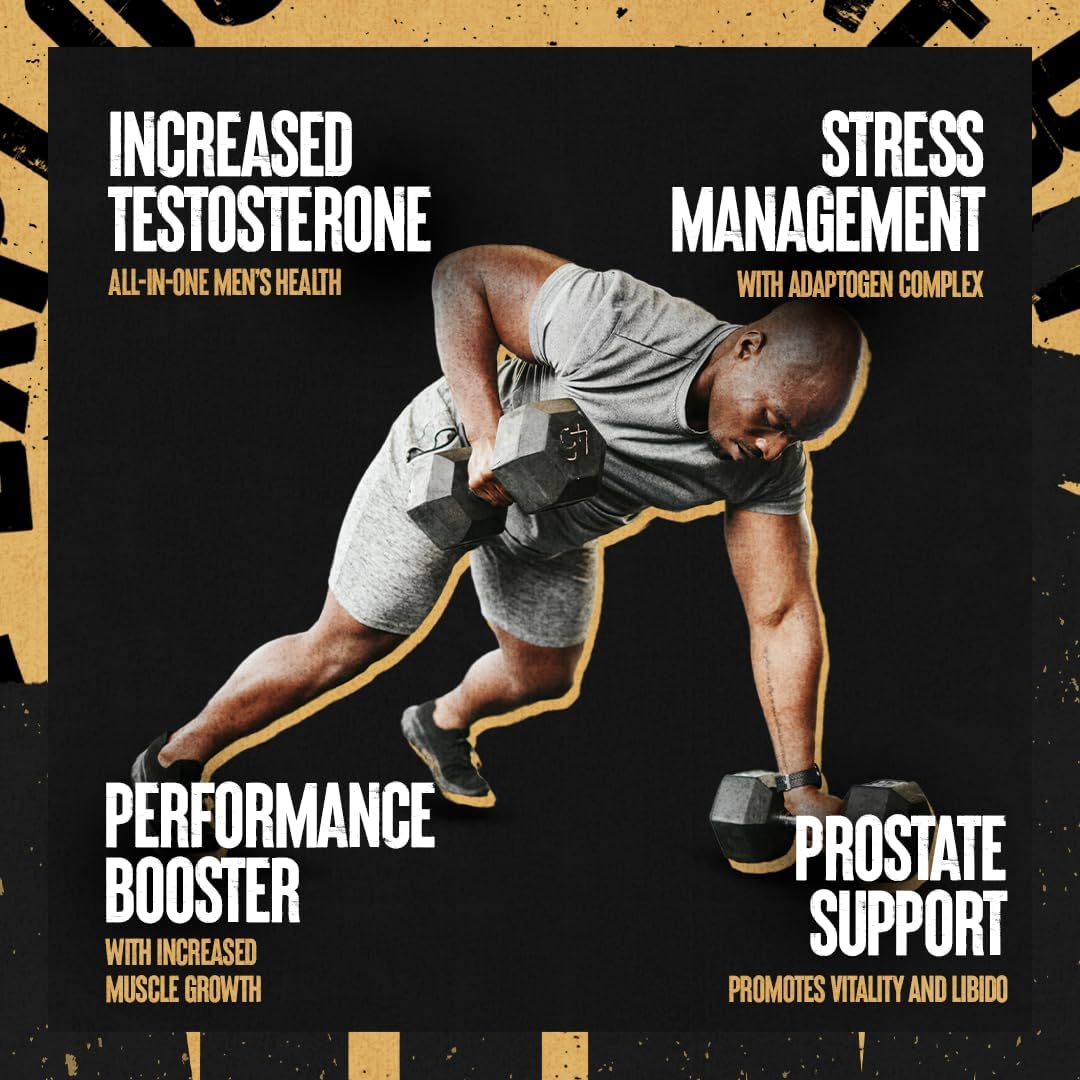 Animal TNT+ Men’s Performance Boost – Testosterone, Vitality & Recovery Support – With Zinc, Magnesium, Tribulus & Herbal Extracts – Strength, Energy & Hormone Balance – 30 Packs