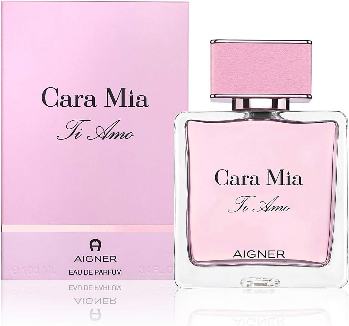 Aigner Cara Mia Ti Amo EDP 100ml | Floral Woody Musk Perfume for Women | Etienne Aigner