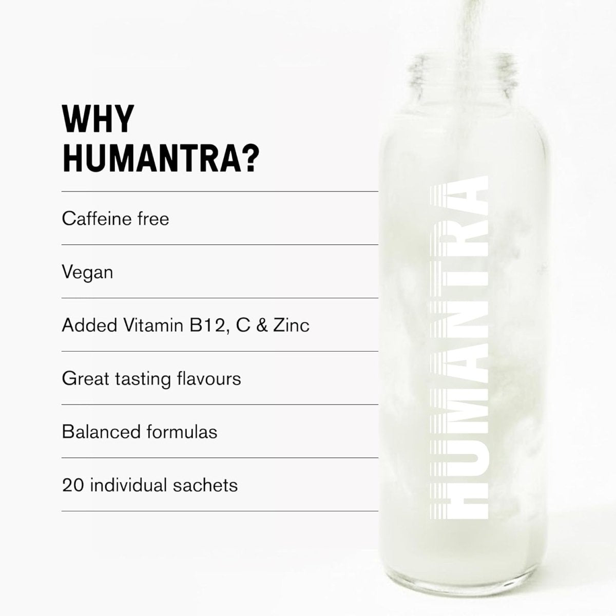 Humantra Electrolyte Powder – Himalayan Lime (20 Sachets) | 6-Electrolyte Hydration | Plant-Based, Vegan, Sugar Free & Gluten Free - END General Trading