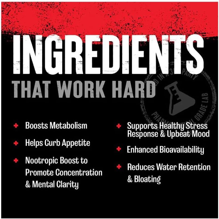 Universal Nutrition Animal Cuts Powder, Blue Ice Pop, 8.2 oz (235.2 g) – with Carnitine, Green Tea, Coffee Bean & Herbal Extracts - endnutrition.com