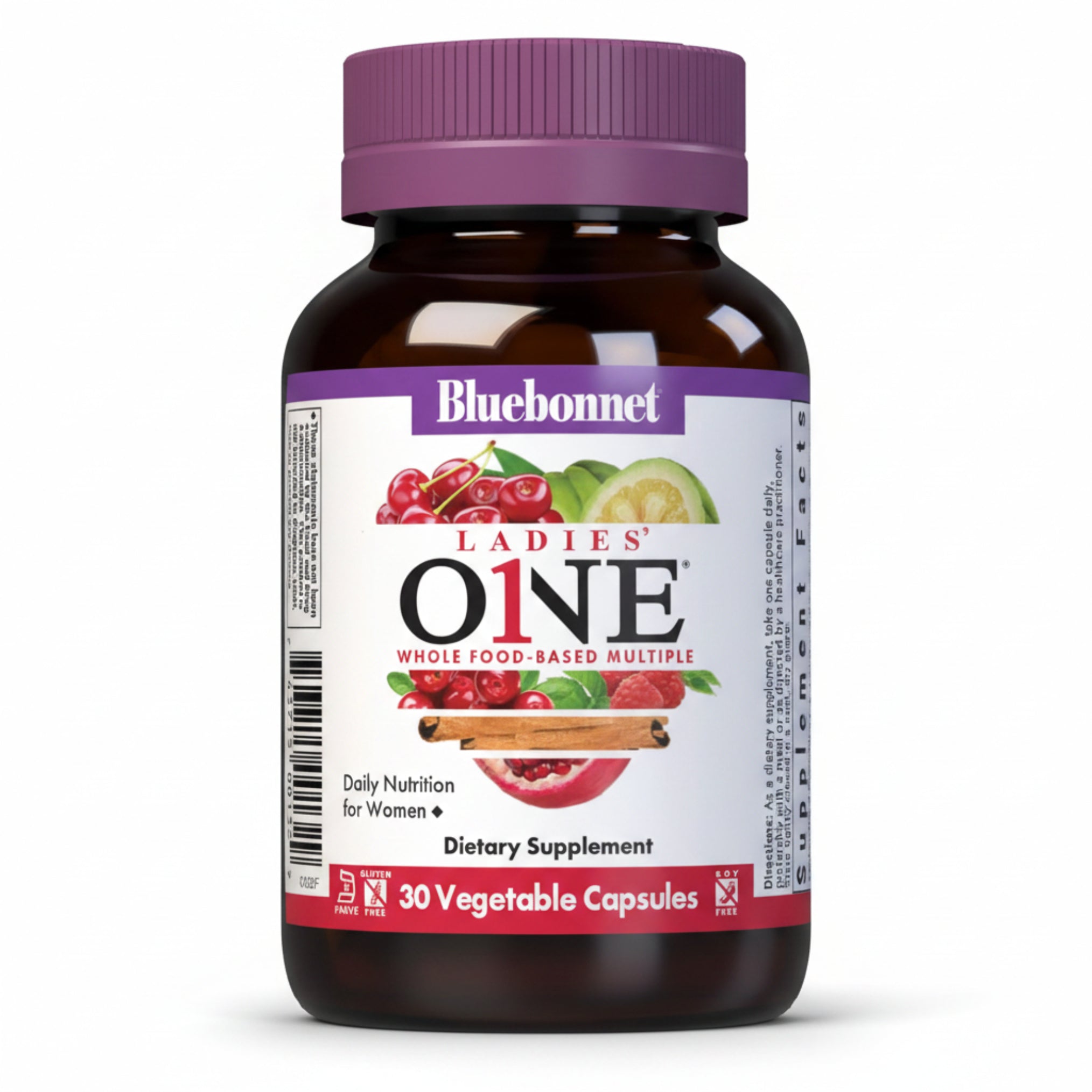 Bluebonnet Ladies One® – 30 Vegetable Capsules – Whole Food Multivitamin for Women’s Energy & Vitality - END Nutrition