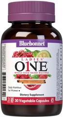 Bluebonnet Ladies One Women’s Multivitamin with Vitamin K2, 30 Capsules