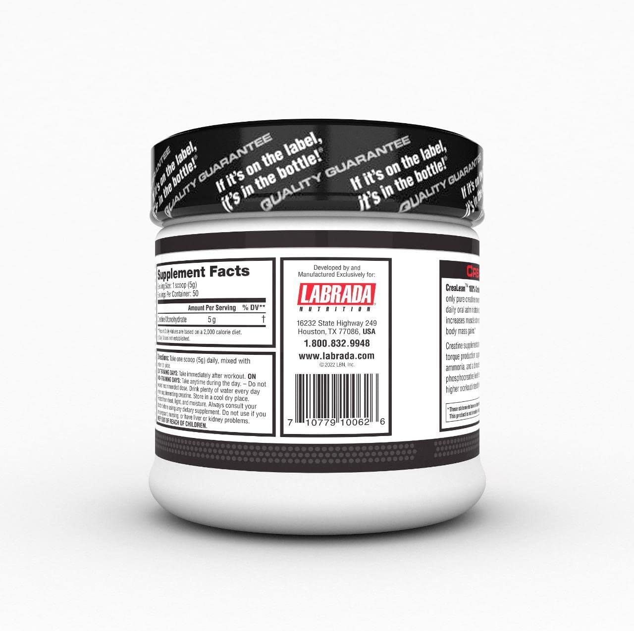 Labrada CreaLean Creatine Monohydrate 250g | END Nutrition