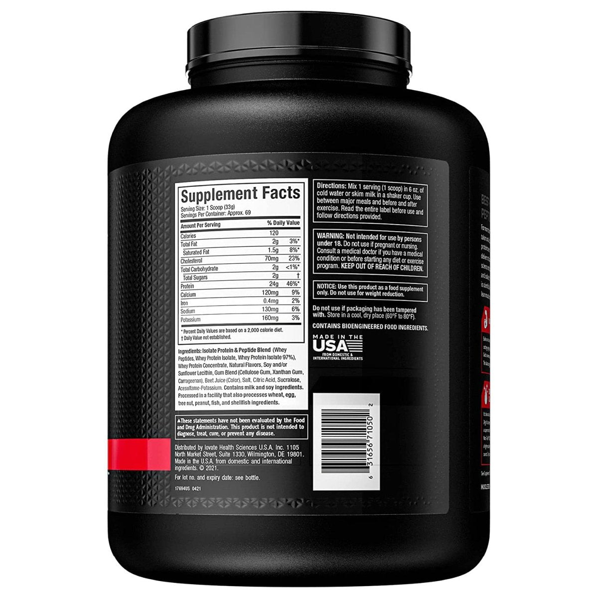 MuscleTech Nitro - Tech 100% Whey Gold Protein | Strawberry Shortcake , 5 lb - END Nutrition