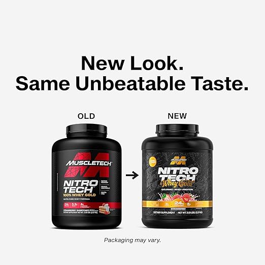 MuscleTech Nitro - Tech 100% Whey Gold Protein | Strawberry Shortcake , 5 lb - END Nutrition