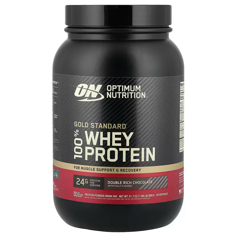 Optimum Nutrition Gold Standard Whey Protein Double Rich Chocolate | Lean Muscle & Recovery