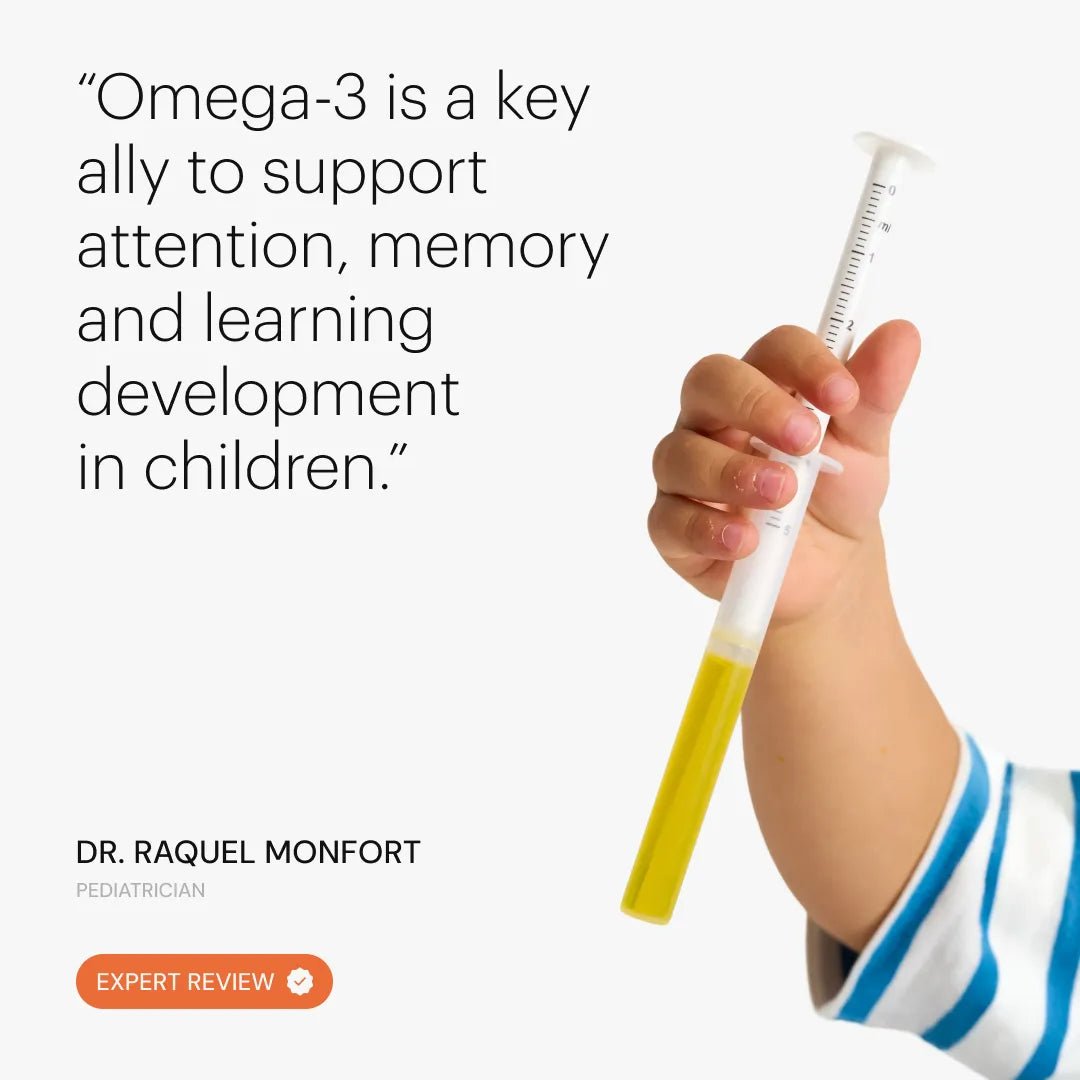 Be Levels Kids Omega 3 – Brain, Vision & Immunity Support – DHA & EPA – Child‑Friendly Formula – 30 Doses - END Nutrition