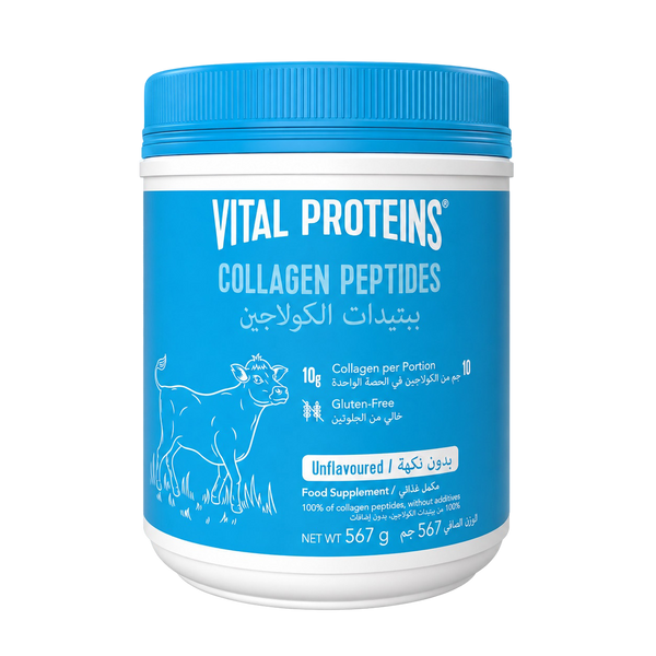 Péptidos de colágeno en polvo Vital Proteins | Sin sabor para el cuidado de la piel, el cabello y las articulaciones