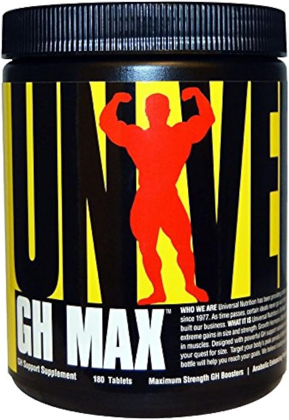 Universal Nutrition Animal GH Max – Superior GH Support Formula – Arginine & Ornithine – 180 Tablets