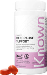 Known Menopause Support Gummies – Tutti Frutti Flavour, Vegan Multivitamin with Evening Primrose Oil, Sage, Red Clover & Vitamins – Perimenopause & Postmenopause, 1 Month Supply
