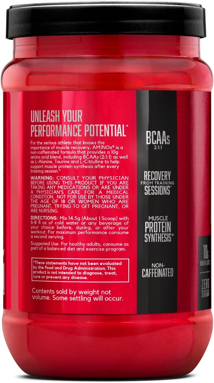 BSN Amino X Blue Raspberry – 10g BCAA & Amino Blend | END Nutrition