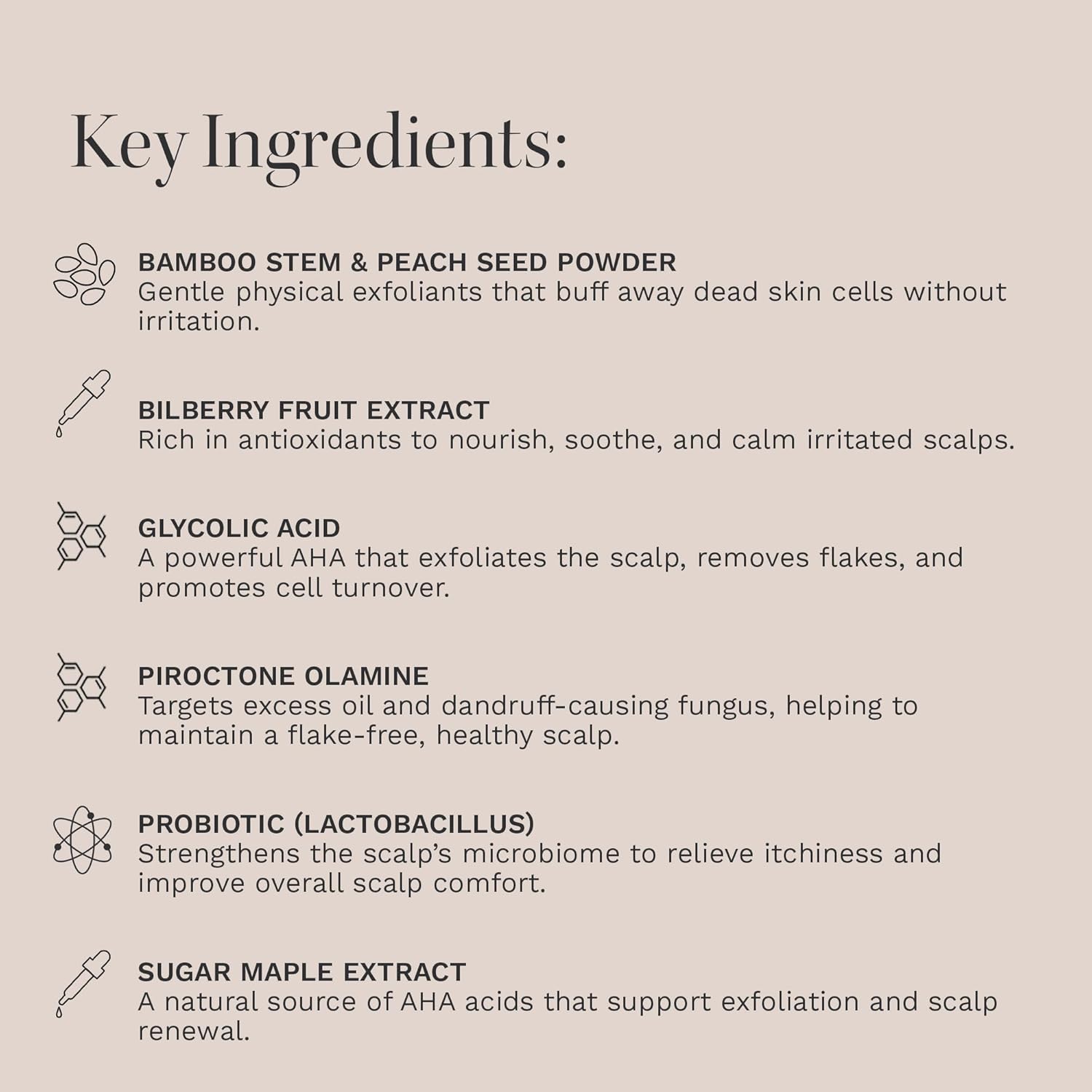 Hairburst Scalp Scrub | Vegan Anti‑Dandruff Pre‑Shampoo Treatment  Deep Cleansing & Hair Growth Support