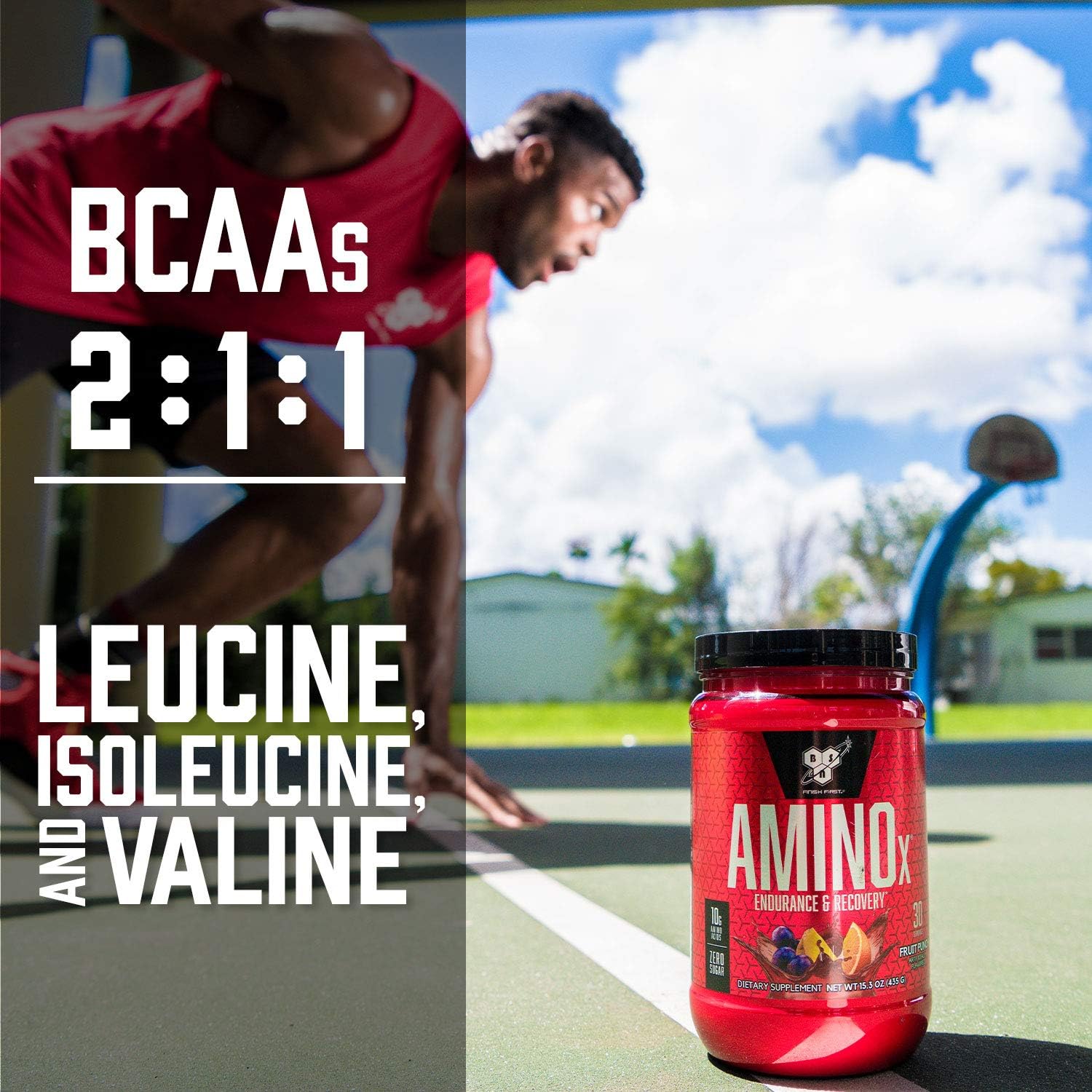 BSN Amino X Blue Raspberry – 10g BCAA & Amino Blend | END Nutrition