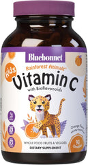 Bluebonnet Vitamin C 250 mg Chewable – Kids Immune Support 90 Tabs