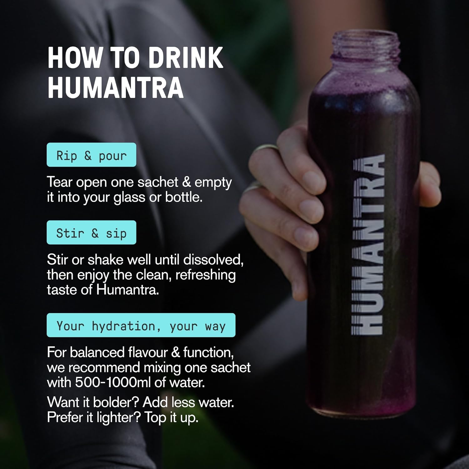 Humantra Electrolyte Powder – Elderberry (20 Sachets) | 6-Electrolyte Hydration | Plant-Based, Vegan, Sugar Free & Gluten Free - END General Trading