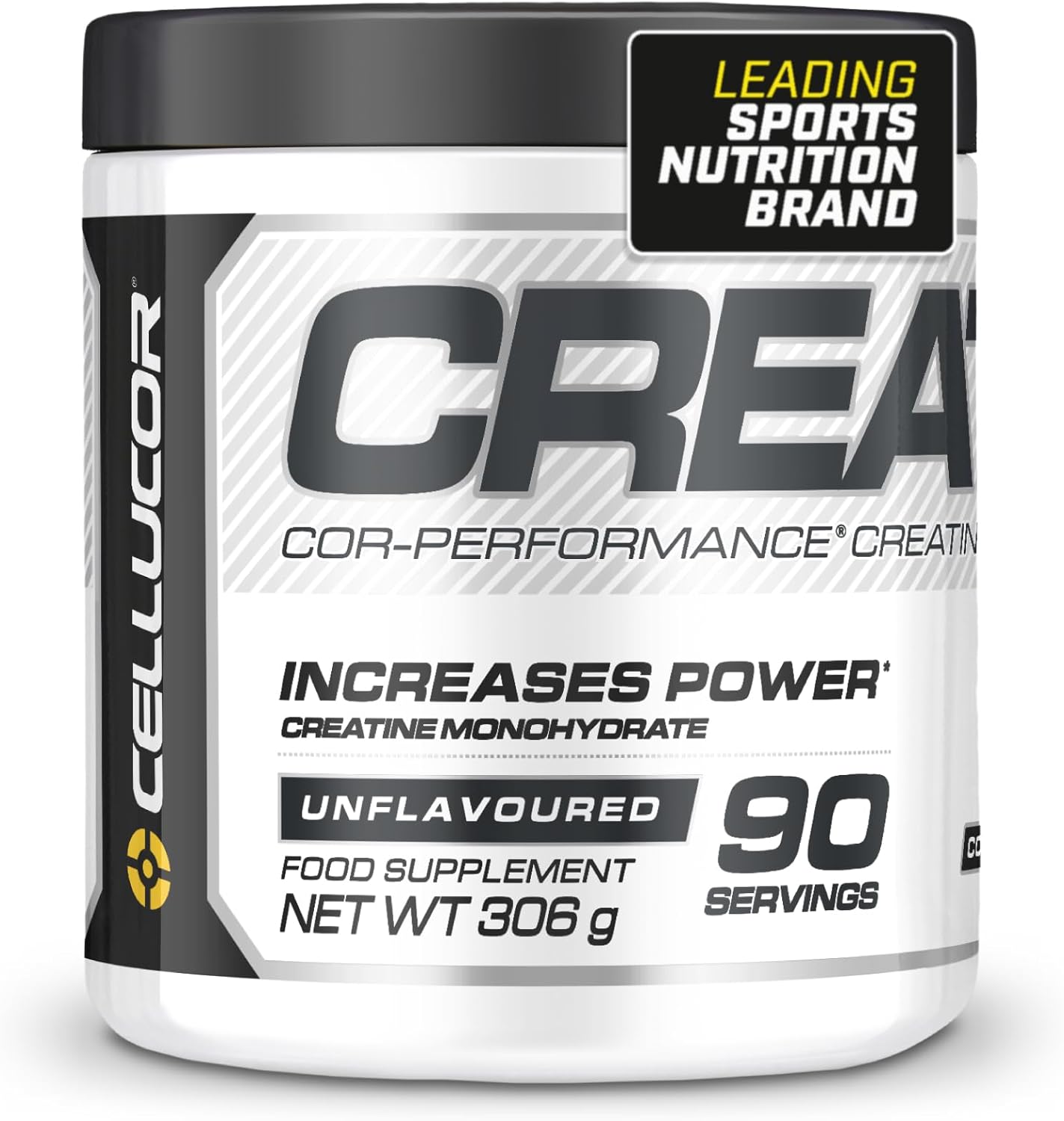 Cellucor COR‑Performance Creatine Monohydrate – 306 g – Pure Micronized, Vegan, 90 Servings - END Nutrition