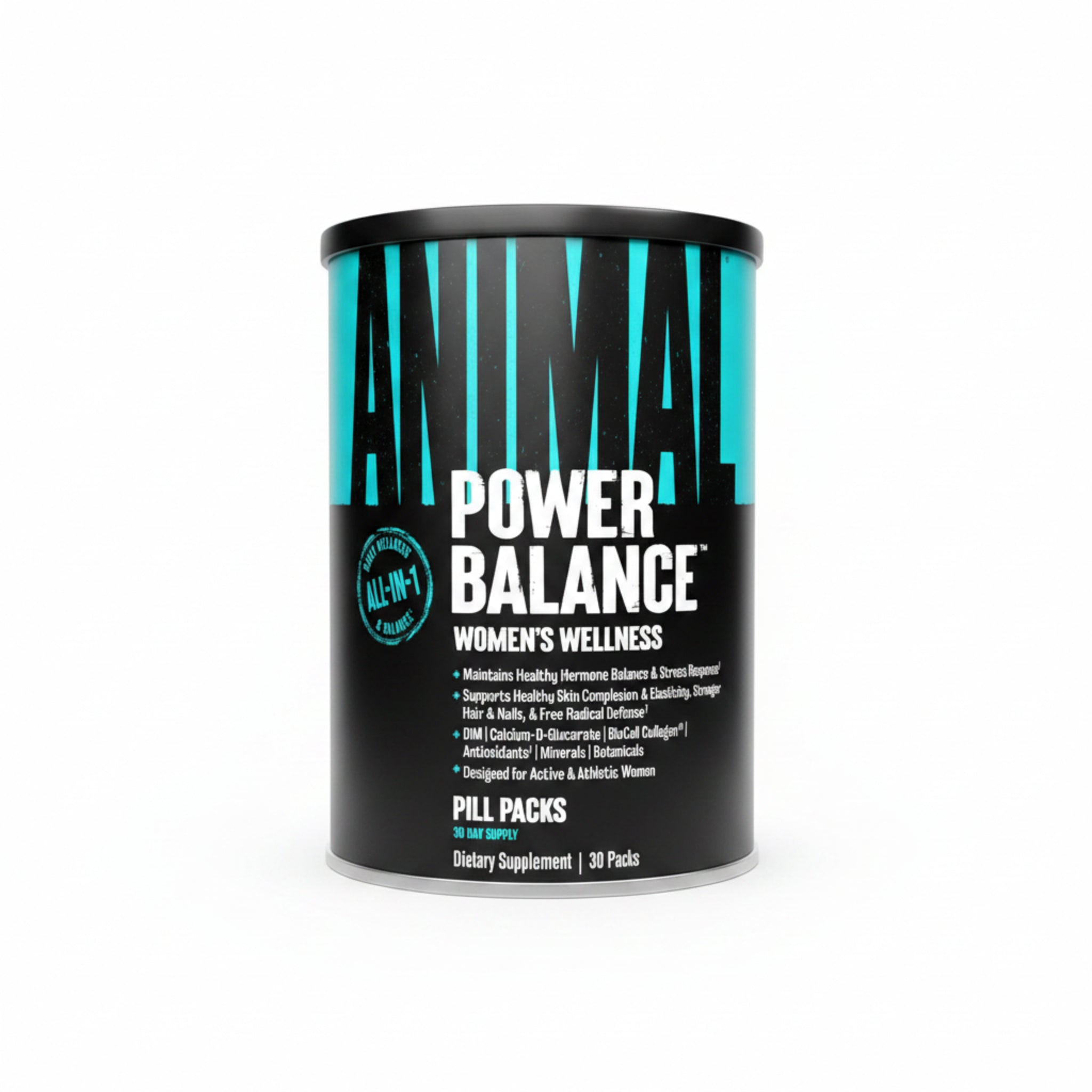 Animal Power Balance Women’s Wellness – Multivitamin & Hormonal Support – With Magnesium, Zinc, Herbal Extracts & Amino Acids – Energy, Mood Balance & Recovery – 30 Packs - END General Trading