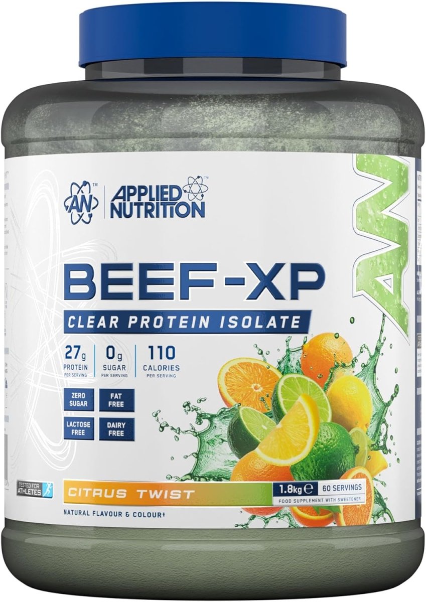 Applied Nutrition Beef - XP Clear ISO Protein | Citrus Twist (1.8kg)| Hydrolyzed Beef Protein Isolate - END Nutrition