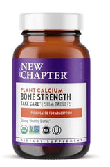New Chapter Bone Strength Take Care Slim Tablets – Plant Calcium Support