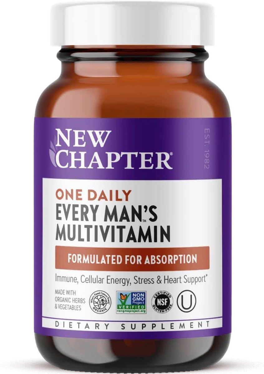 New Chapter Every Man’s One Daily Multivitamin | 30 Tablets