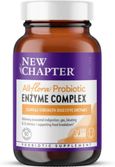 New Chapter All-Flora Probiotic & Digestive Enzyme Complex, 90 Vegan Capsules