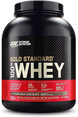Optimum Nutrition Gold Standard 100% Whey, Extreme Milk Chocolate| Protein Powder 5 lbs
