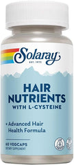 Solaray Hair Nutrient With L-Cysteine | Biotin & Silica for Healthy Hair Growth